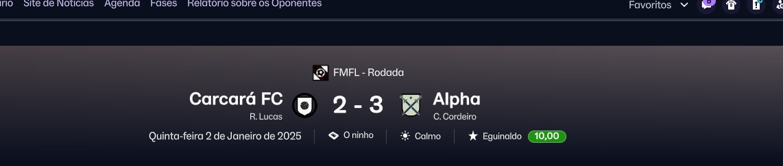 Print da Partida